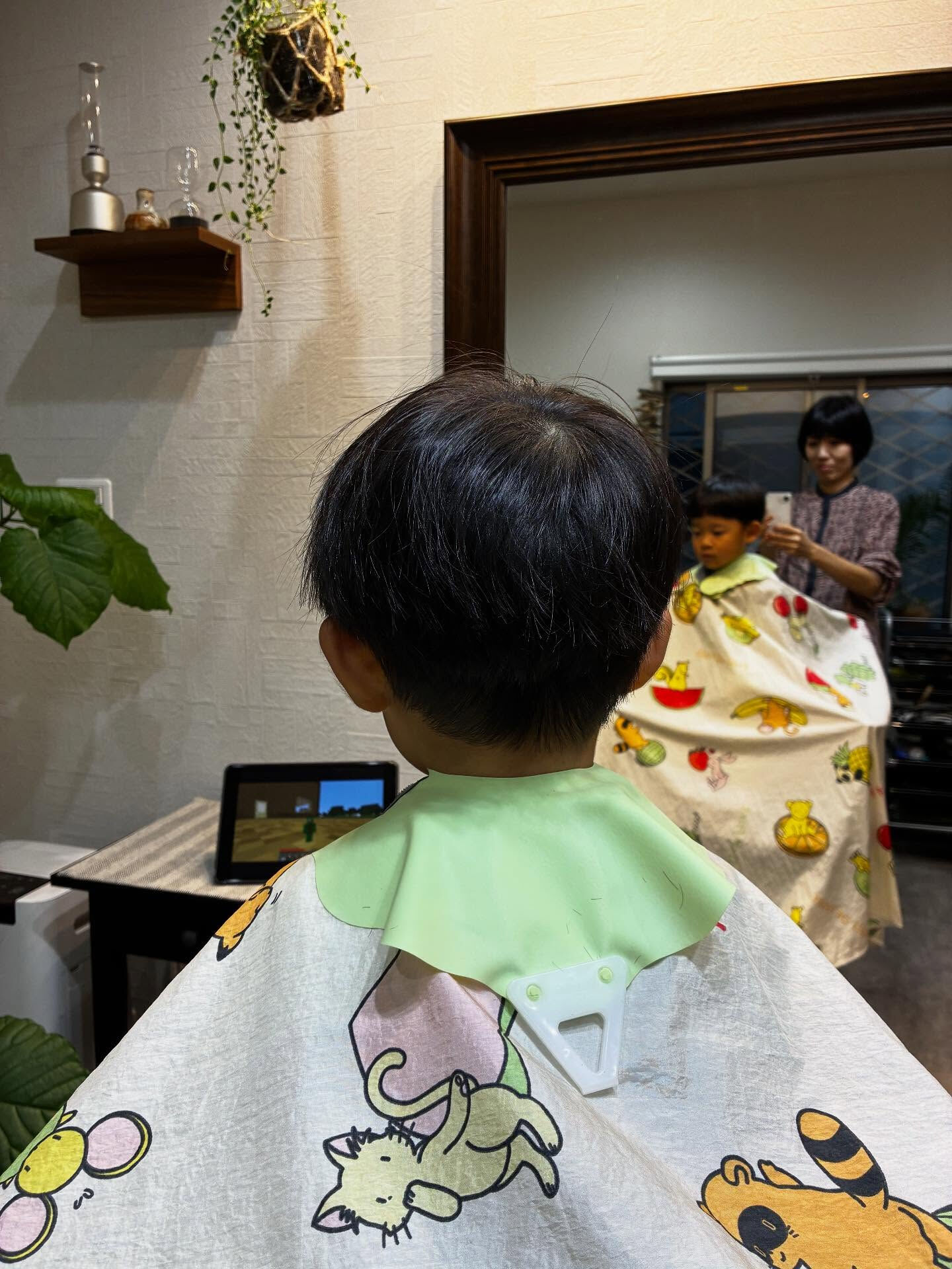 調布市にあるプライベートヘアサロン「Oku」では、大切なお子